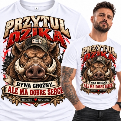 KOSZULKA PRZYTUL DZIKA